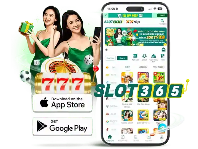 Biểu tượng bảo mật an toàn và hỗ trợ khách hàng 24/7 của Slot365